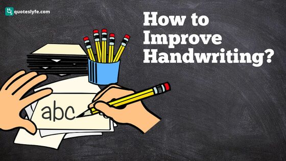 How to Improve Handwriting