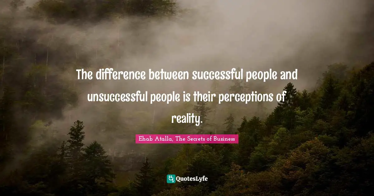 The difference between successful people and unsuccessful people is th ...