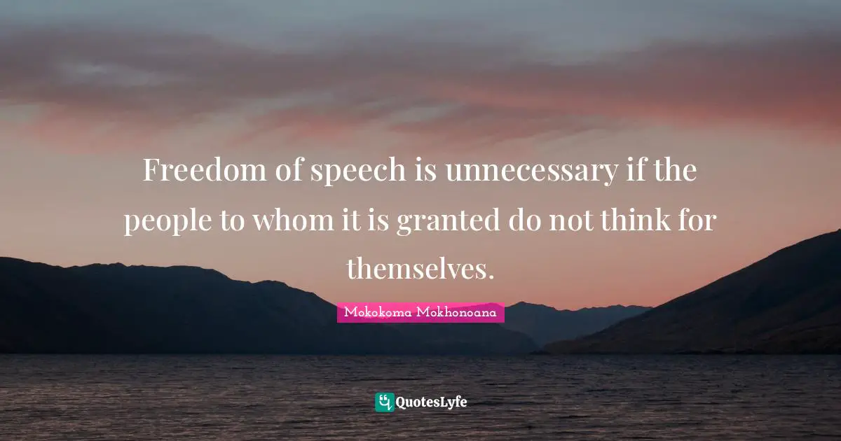 short note on freedom of speech and expression