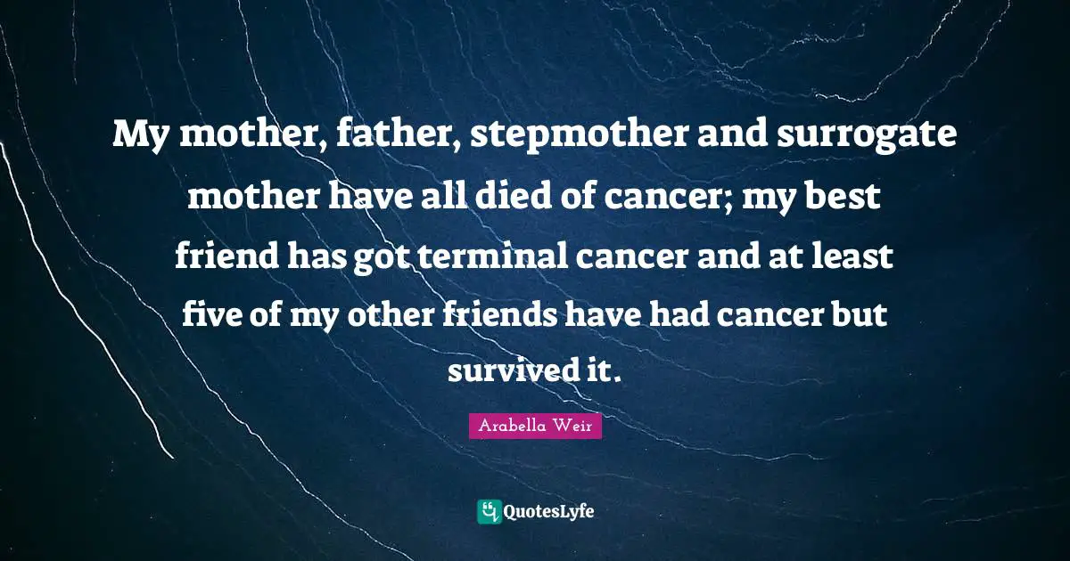 Best Terminal Cancer Quotes With Images To Share And Download For Free 