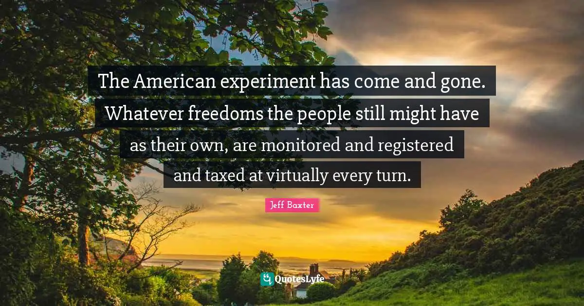 american experiment quote